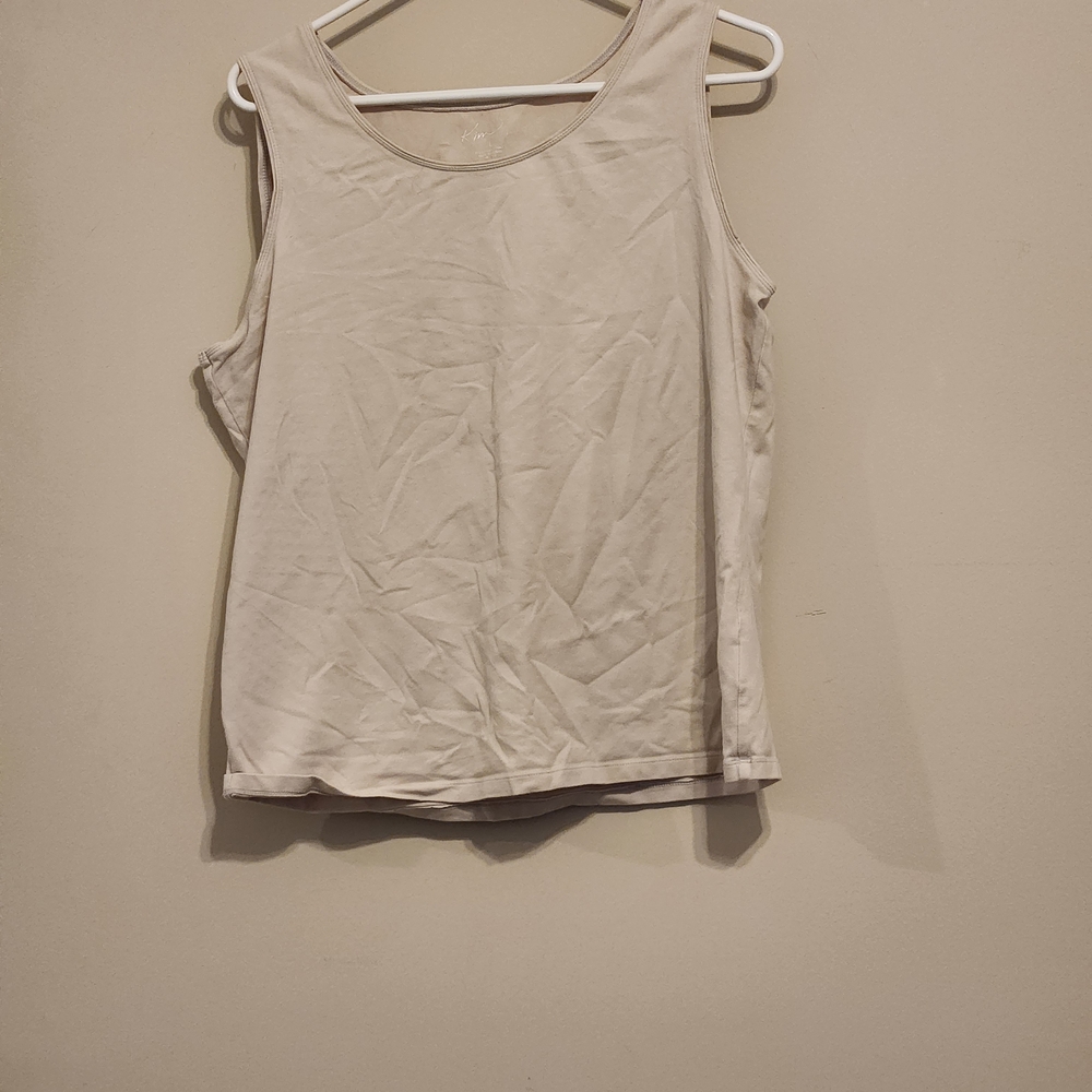 Kim Rogers Cream Tank Top
